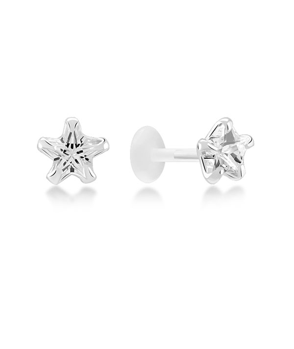 925 Sterling silver tragus.