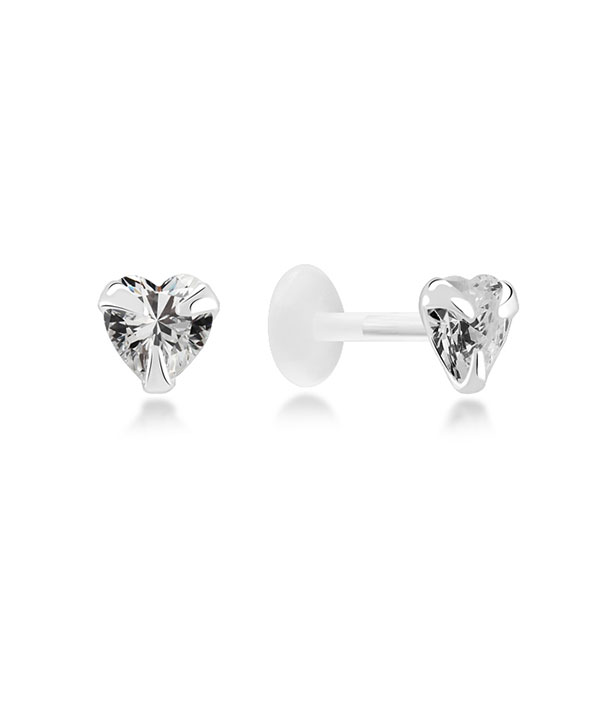 925 Sterling silver tragus.