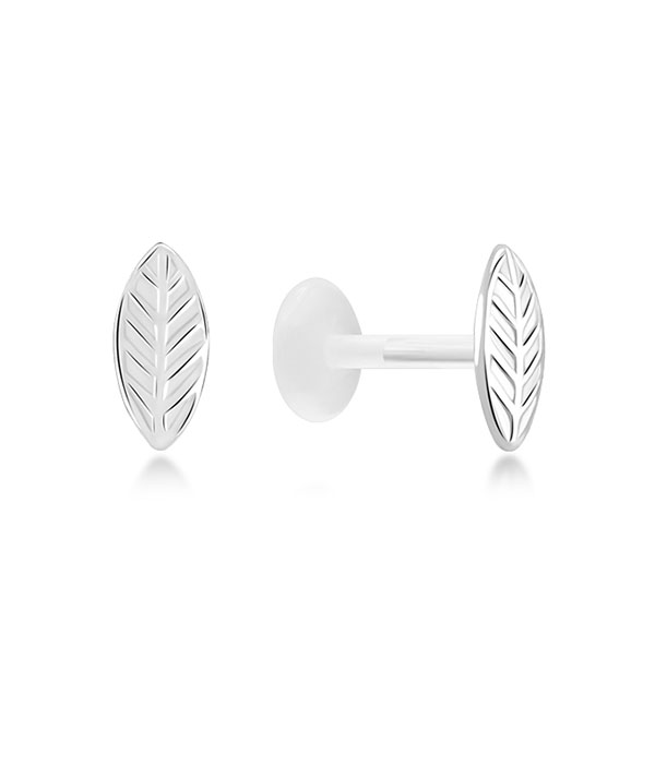 925 Sterling silver tragus.