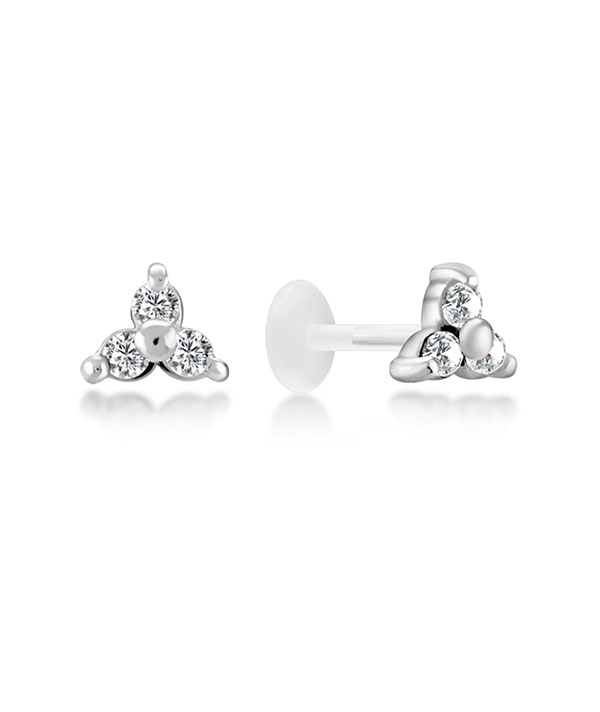 925 Sterling silver tragus.