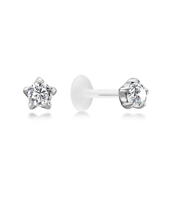 925 Sterling silver tragus.