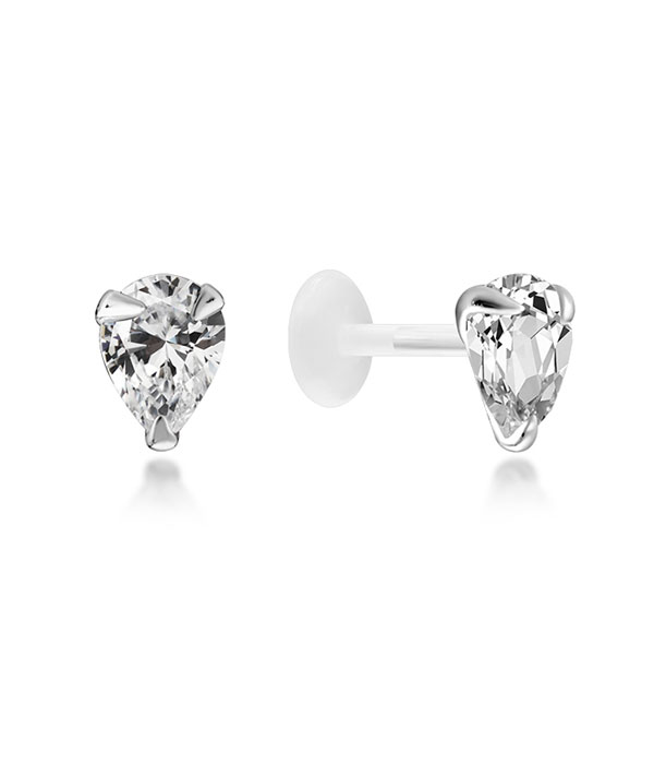 925 Sterling silver tragus.