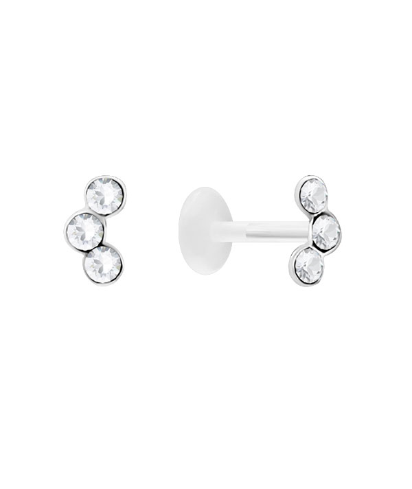 925 Sterling silver tragus.