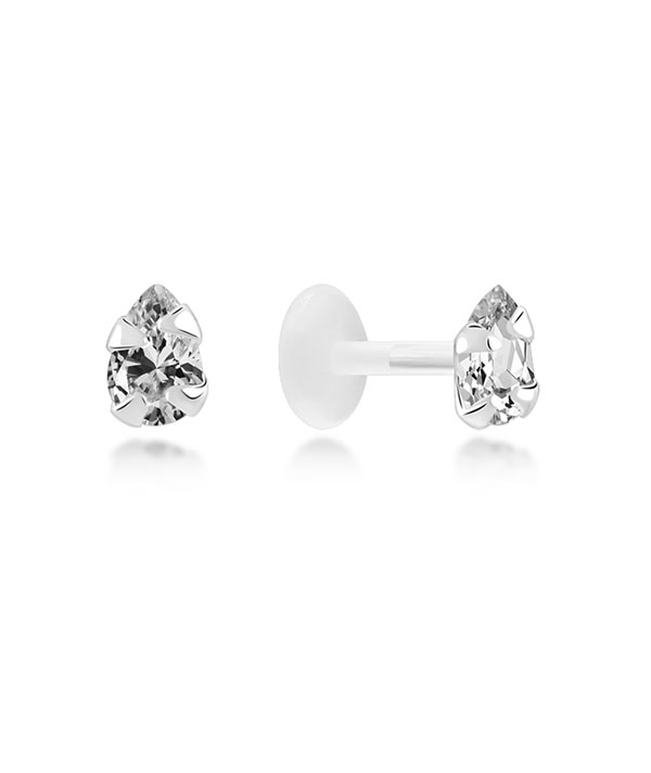 925 Sterling silver tragus.