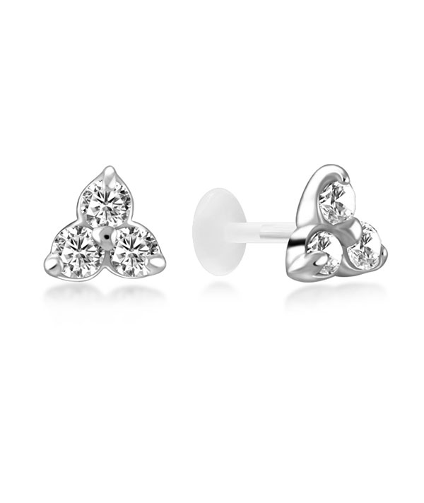 925 Sterling silver tragus.