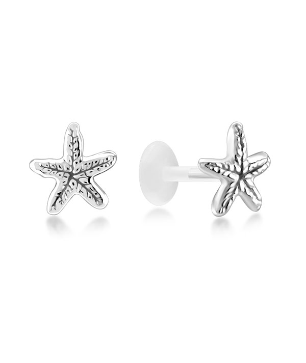 925 Sterling silver tragus.