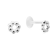925 Sterling silver tragus.