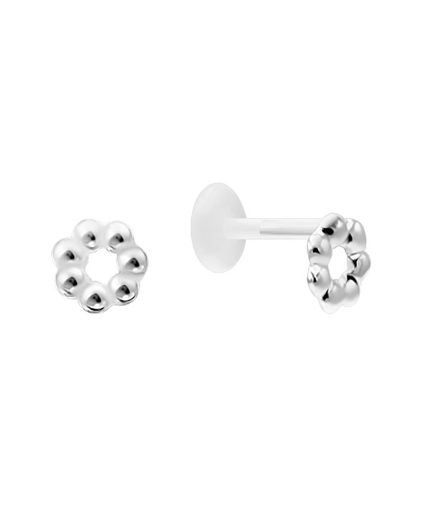 925 Sterling silver tragus.