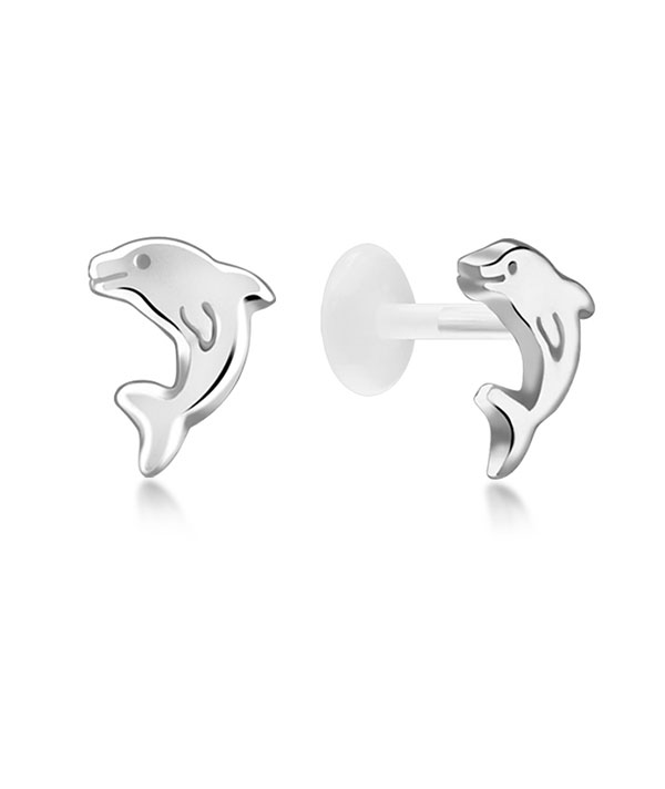 925 Sterling silver tragus.
