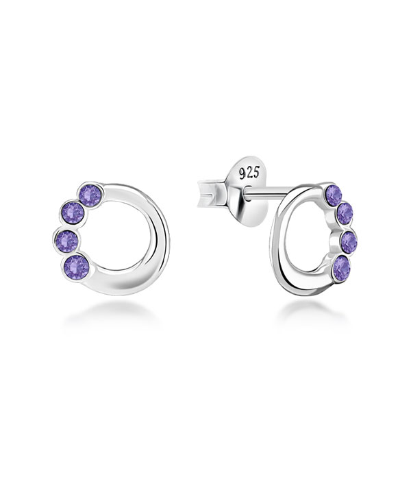 Sterling Silver Studs  Ocean-Inspired Elegance