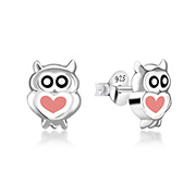925 Sterling silver stud with Enamel color.