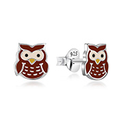 925 Sterling silver stud with Enamel color.