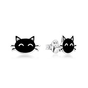925 Sterling silver stud with Enamel color.