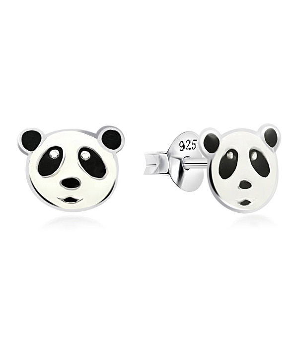 925 Sterling silver stud with Enamel color.