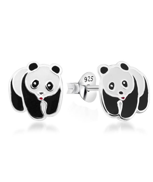 925 Sterling silver stud with Enamel color.