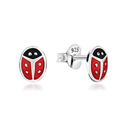 925 Sterling silver stud with Enamel color.
