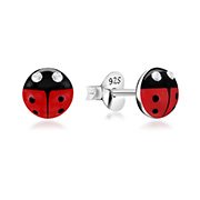 925 Sterling silver stud with Enamel color.