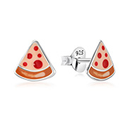 925 Sterling silver stud with Enamel color.