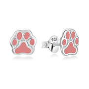 925 Sterling silver stud with Enamel color.