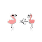 925 Sterling silver stud with Enamel color.