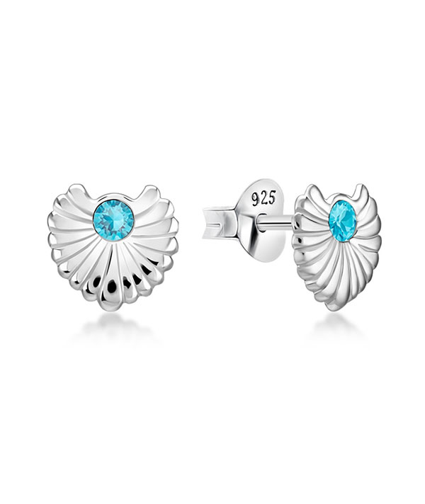Sterling Silver Stud Earrings  Romantic & Elegant