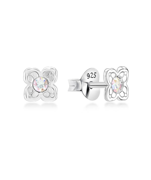 Fancy Flower Stud Earrings for a Touch of Elegance