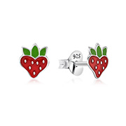 925 Sterling silver stud with Enamel color.