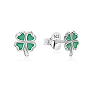 925 Sterling silver stud with Enamel color.