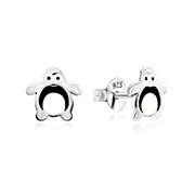 925 Sterling silver stud with Enamel color.