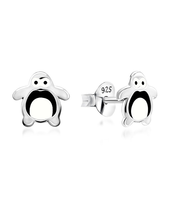 925 Sterling silver stud with Enamel color.