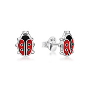 925 Sterling silver stud with Enamel color.