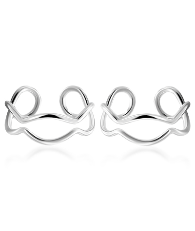 925 Sterling silver earcuff.