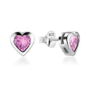 925 Sterling silver earring with cubic zircon.