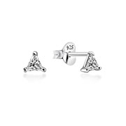 925 Sterling silver earring with cubic zircon.
