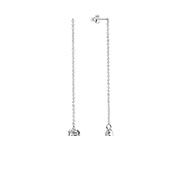 925 Sterling silver earring with cubic zircon.