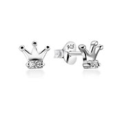 925 Sterling silver earring with cubic zircon.