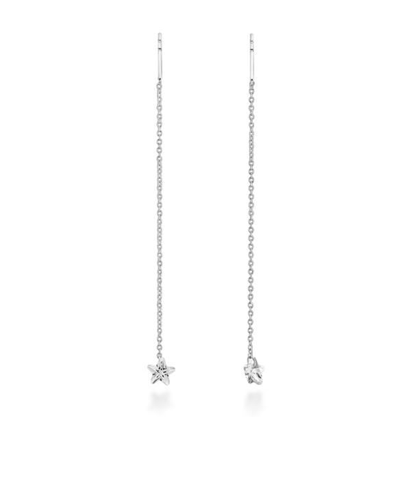925 Sterling silver stud with cubic zircon.
