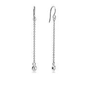 925 Sterling silver earring with cubic zircon.