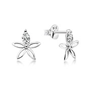 925 Sterling silver earring with cubic zircon.