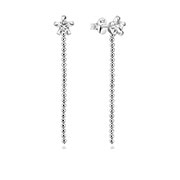 925 Sterling silver stud with cubic zircon.