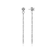 925 Sterling silver stud with cubic zircon.