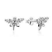 925 Sterling silver earring with cubic zircon.