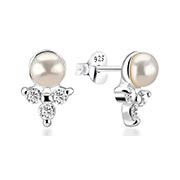 925 Sterling silver earring with cubic zircon.
