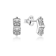 925 Sterling silver earring with cubic zircon.