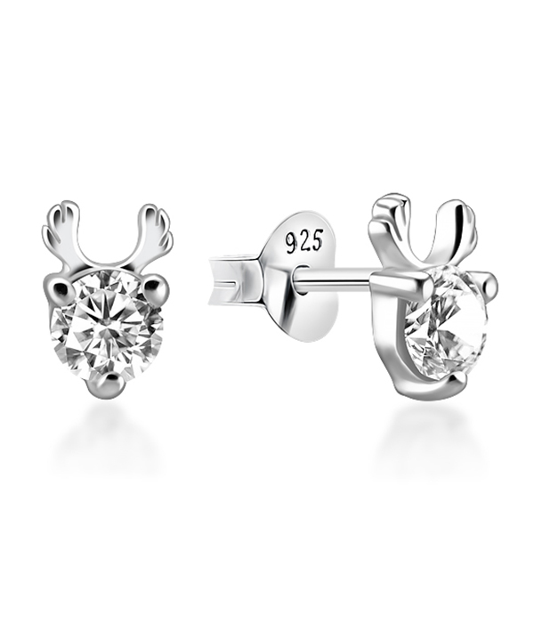 925 Sterling silver earring with cubic zircon.