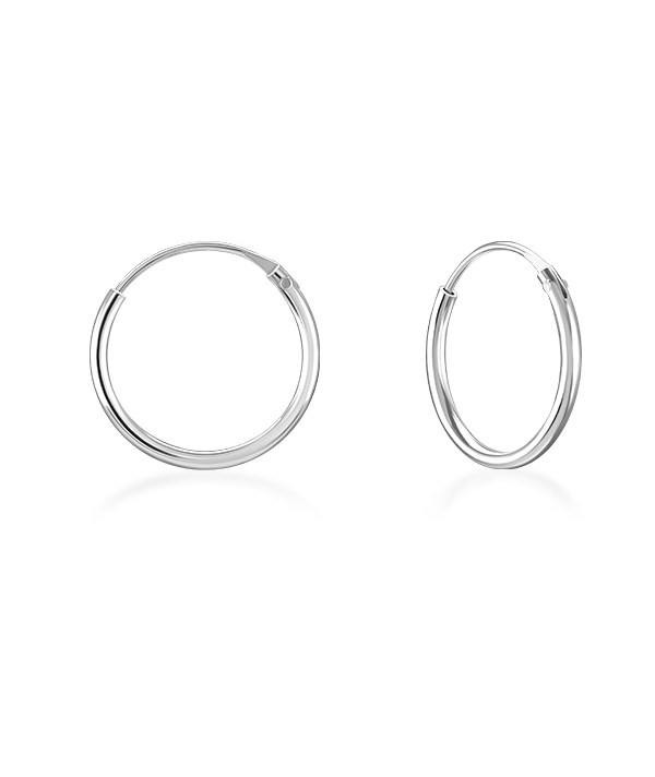 Our 925 sterling silver hoops