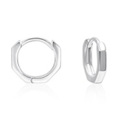 925 Sterling silver hoop.