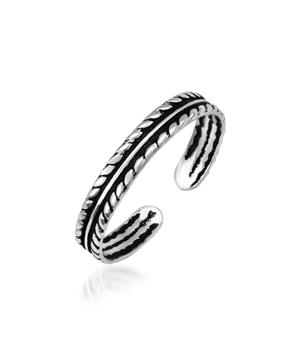 Plain 925 Sterling silver toering.