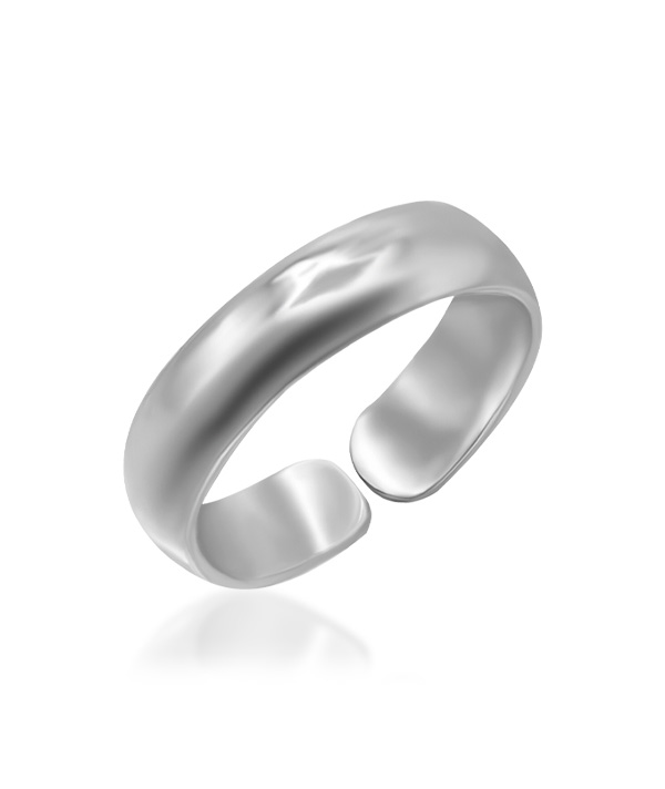 Plain 925 Sterling silver toering.