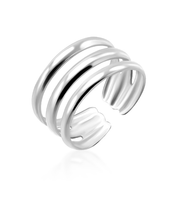 Plain 925 Sterling silver toering.